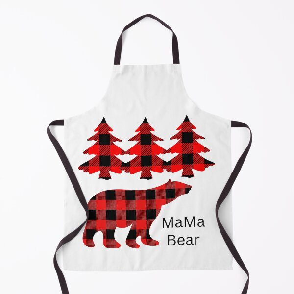 Item preview, Red Plaid MaMa Bear designed and sold by JDreaming.