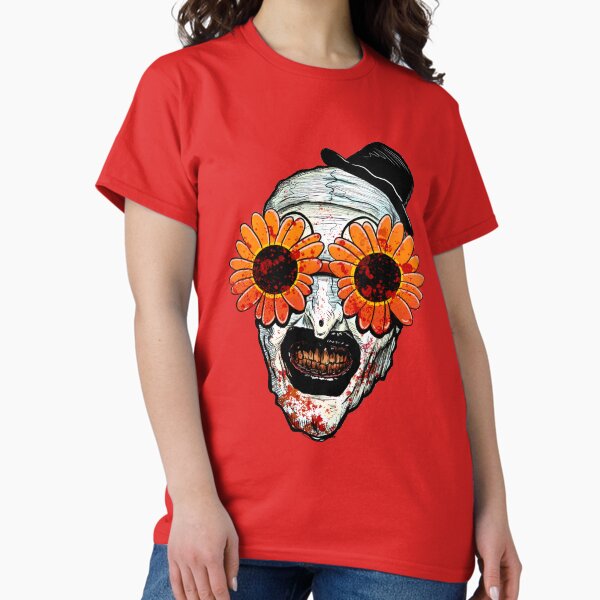 Item preview, Art The Clown Terrifier 2 Sunflower Sunglasses designed and sold by BetterDaze.