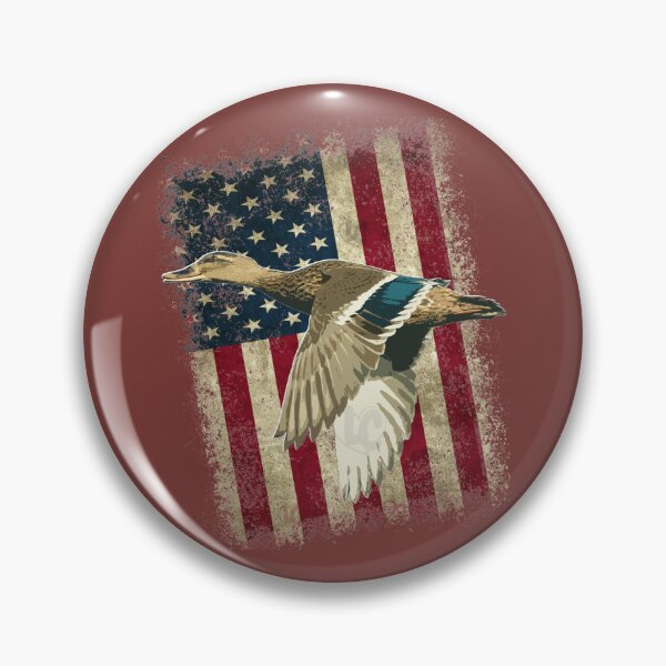 Item preview, Copy of Minimalist Mallard Duck Design for Duck Hunters, Patriotic Duck Hunting designed and sold by LifeCrush.