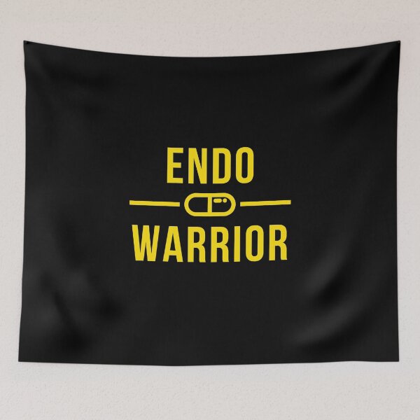 Aperçu de l'œuvre Endo Warrior - Sensibilisation à l'endométriose - Maladie invisible créée et vendue par N44Prints.