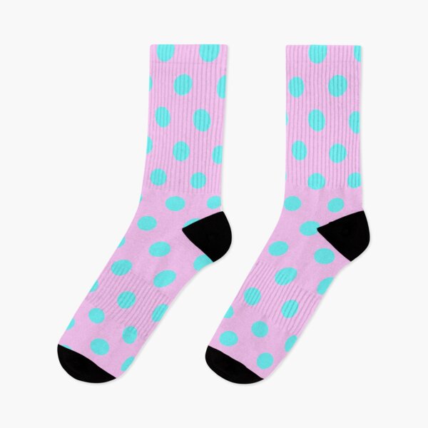 Item preview, Light Blue and Baby Pink Polka Dots designed and sold by patterniastudio.