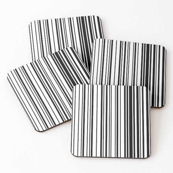 Item preview, Bailey barcode pattern designed and sold by coverinlove.