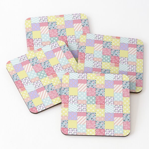 Item preview, patchwork colourful quilt  designed and sold by Dinablal.