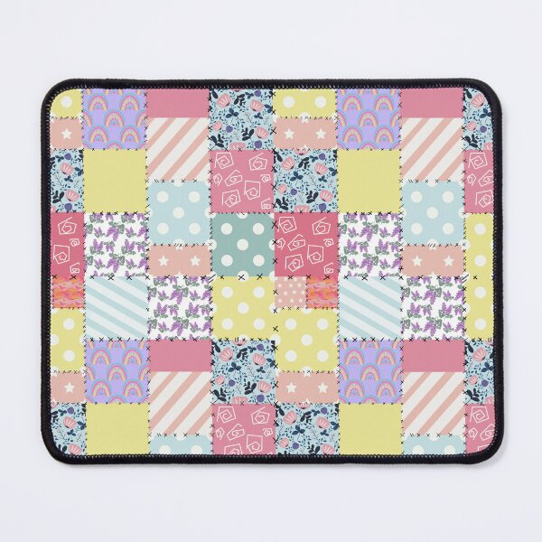 Item preview, patchwork colourful quilt designed and sold by Dinablal.