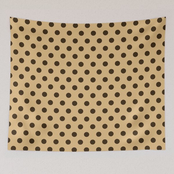 Item preview, Brown and Light Brown Polka Dots designed and sold by patterniastudio.