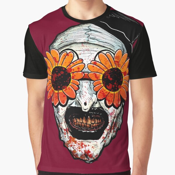 Item preview, Art The Clown Terrifier 2 Sunflower Sunglasses designed and sold by BetterDaze.