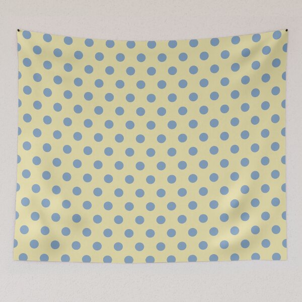 Item preview, Blue and Yellow Polka Dots designed and sold by patterniastudio.