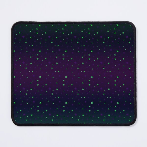 Item preview, Neon green, lilac stars on a green, purple background. designed and sold by marinaklykva.