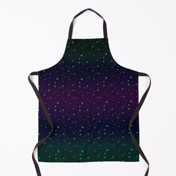 Item preview, Neon green, lilac stars on a green, purple background. designed and sold by marinaklykva.