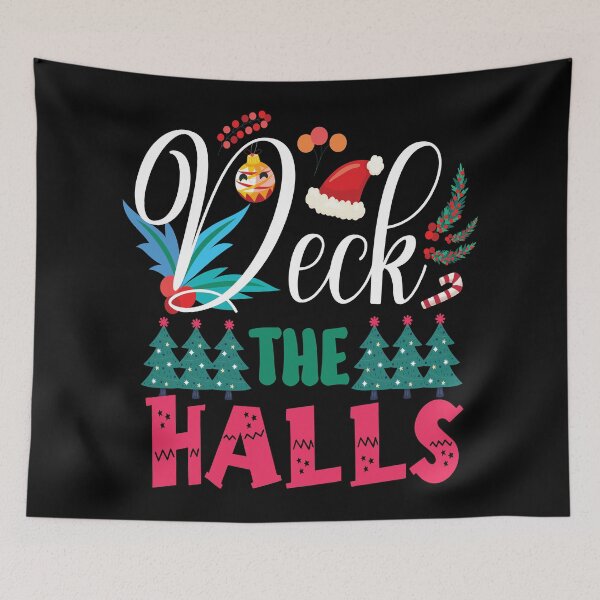 Item preview, DECK THE HALLS designed and sold by TADYSHOP.