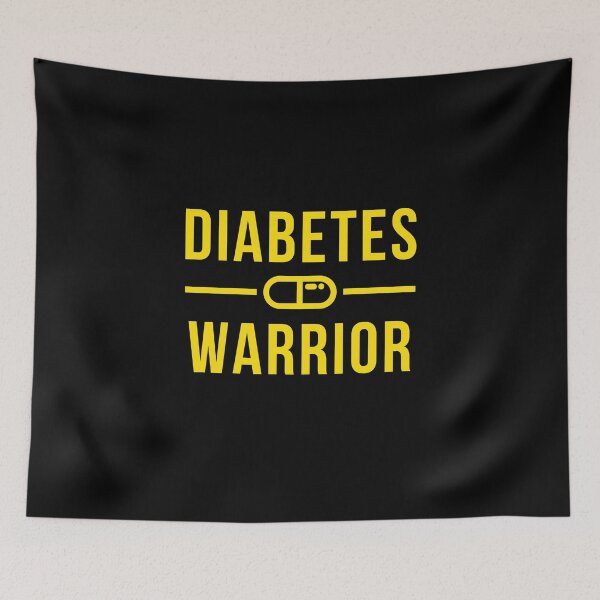 Item preview, Diabetes Warrior - Diabetes Awareness - Invisible Illness designed and sold by N44Prints.