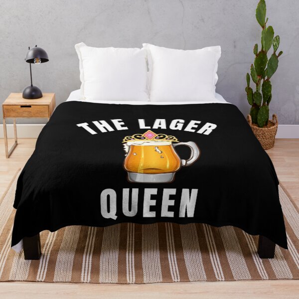 Item preview, The Lager Queen - Beer and Crown designed and sold by YoungESC.
