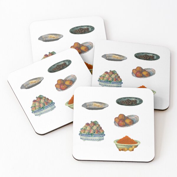Item preview, Art History Foodie Sticker Pack - Famous food paintings designed and sold by Clowngirlprints.