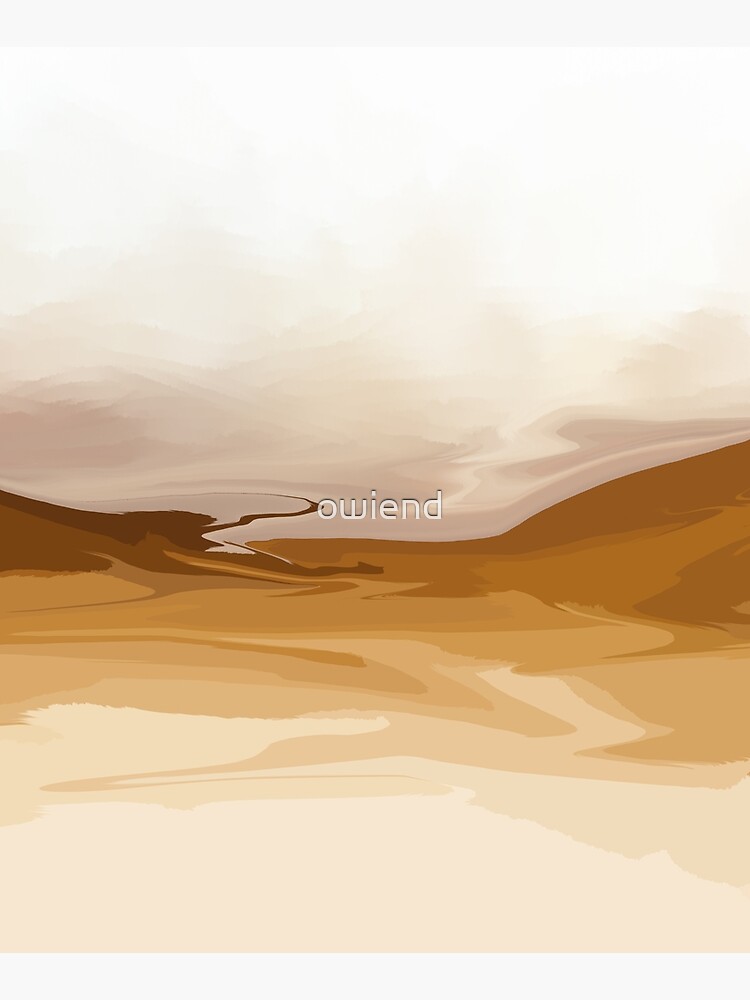 Caramel Land - Barren Desert by owiend