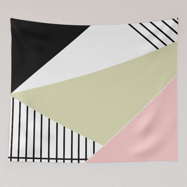 Item preview, Abstract geometric pattern Lola  designed and sold by fuzzyfox.