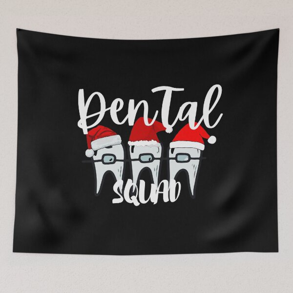 Item preview, Christmas Dental Squad Dentist Orthodontics Party designed and sold by YoungESC.
