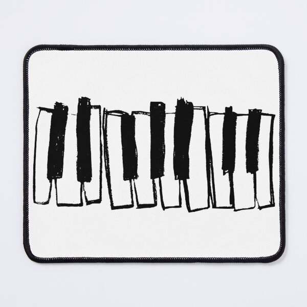 Item preview, Minimalistic Piano Keys designed and sold by badlydrawnbabe.