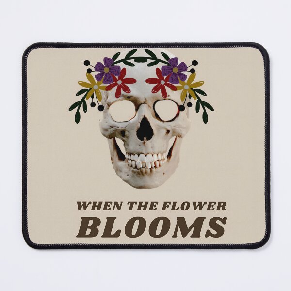 Item preview, flowers growing from skull designed and sold by MYWMC.