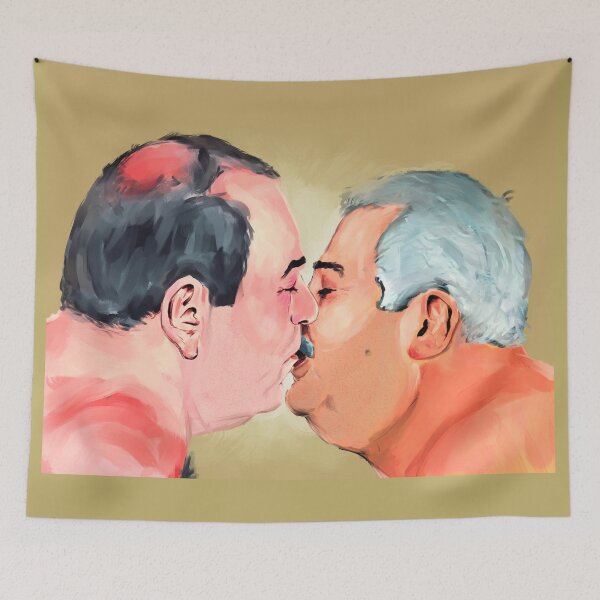 Item preview, Mature Men Kiss #1 designed and sold by Miguel-Folgado.