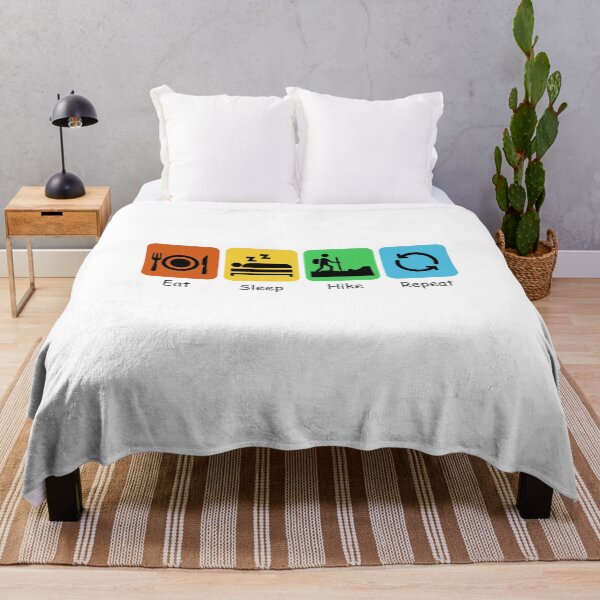 Item preview, Eat, Sleep, Hike, Repeat | Hiking Lover | Camping designed and sold by BarbiePearl.