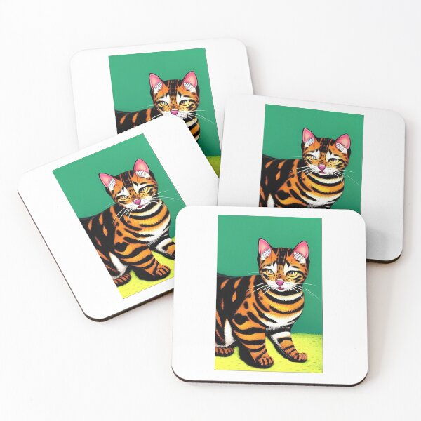 Item preview, Bengal cat  designed and sold by GroovyDino.