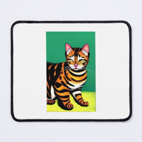 Item preview, Bengal cat designed and sold by GroovyDino.
