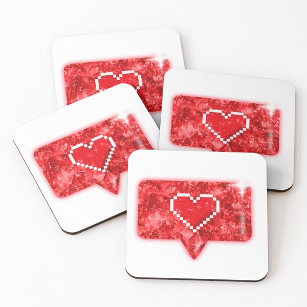 Item preview, Red Heart Like Button Icon Love Social Media designed and sold by Jolly-Yosei.