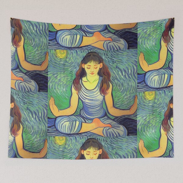 Item preview, If Vincent van Gogh had been a yogi designed and sold by Alcaselzer.