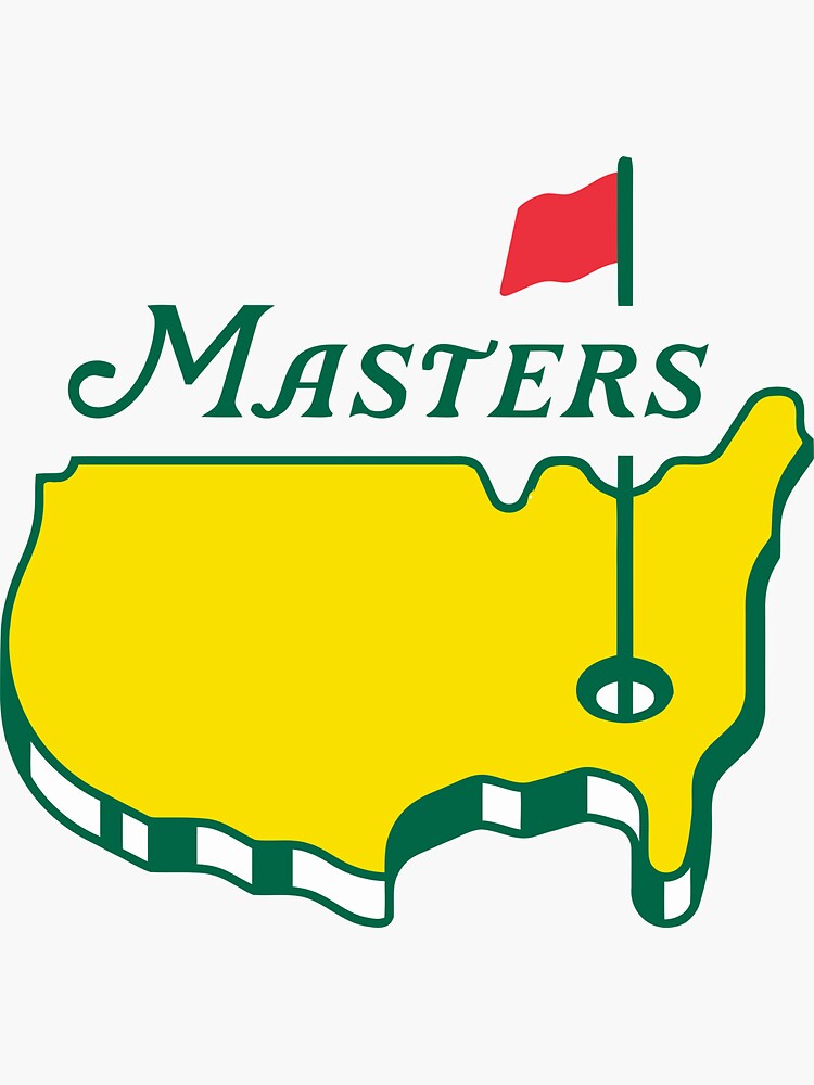 "the masters 2022 logo" Sticker for Sale by celineliora Redbubble