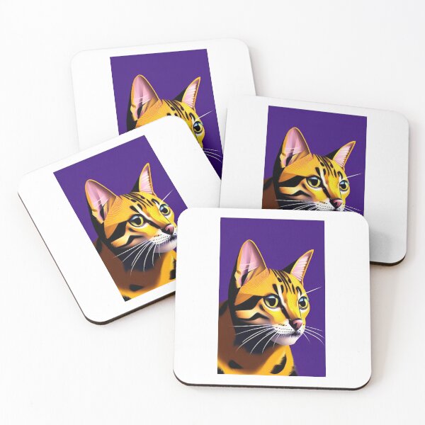 Item preview, Bengal cat  designed and sold by GroovyDino.