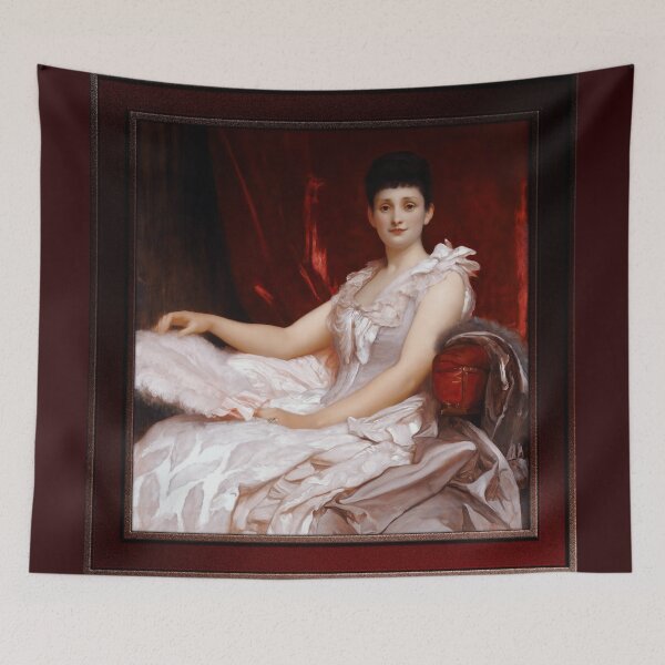 Item preview, Portrait Of Amy Augusta, Lady Coleridge by Lord Frederic Leighton Remastered Xzendor7 Classical Art Old Masters Reproductions designed and sold by Xzendor7 Digital Art Creations.
