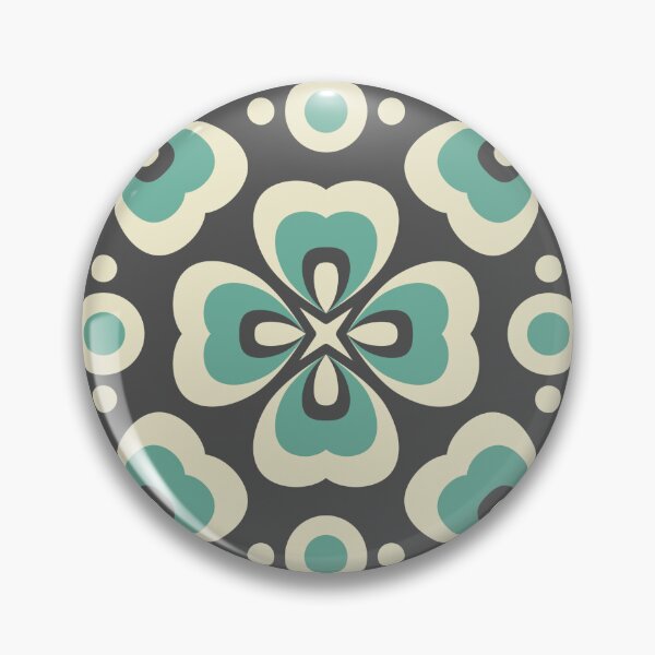 Item preview, 2242 - Scandinavian geometric flowers designed and sold by RouCouCou.