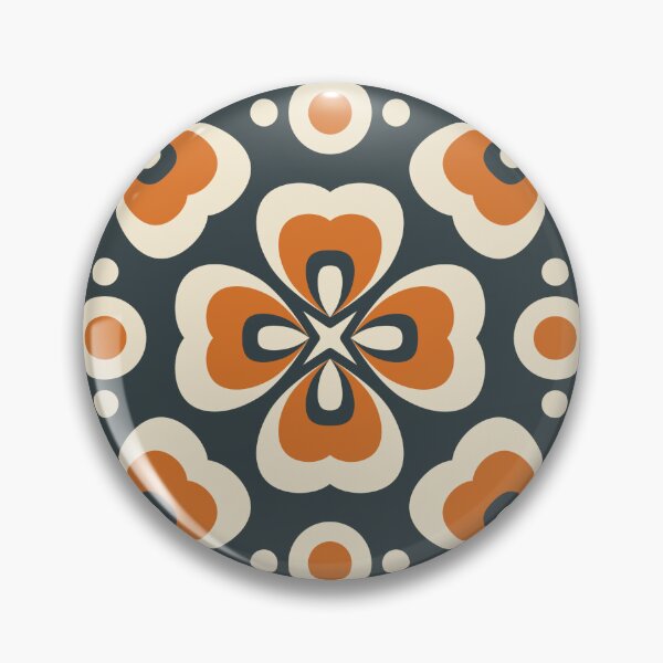 Item preview, 2243 - Scandinavian geometric flowers designed and sold by RouCouCou.