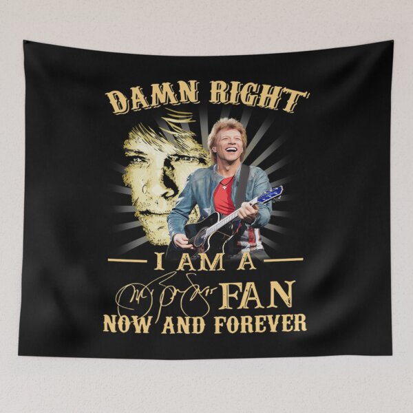 Item preview, Damn Right I am a Bon Fan Now and Forever  designed and sold by himlgaisas.