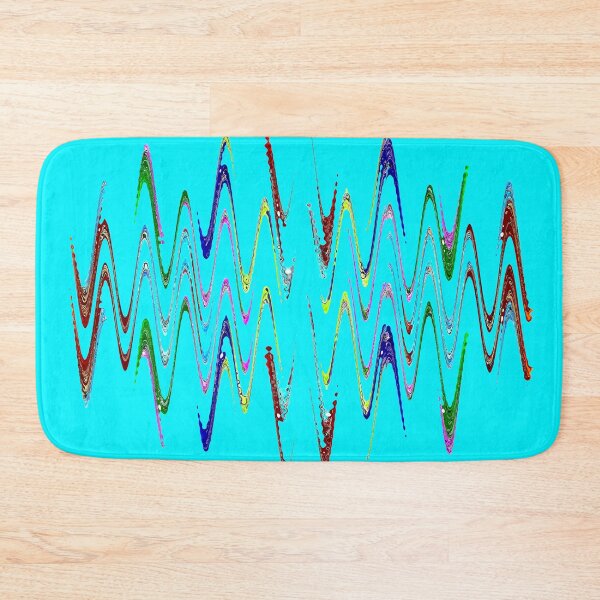 Item preview, Multicolored zigzag abstract waved pattern. designed and sold by IaroslavB.
