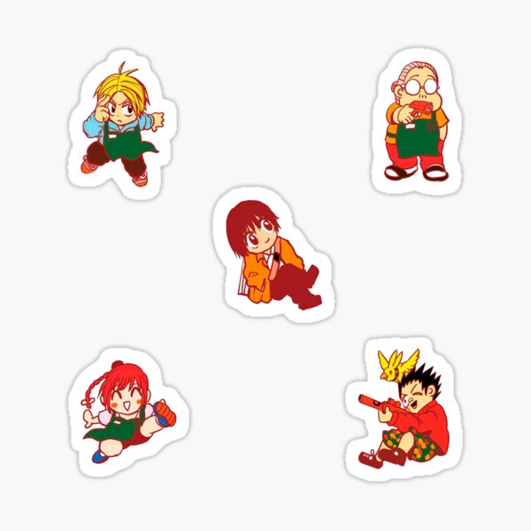 Item preview, SAKAMOTO. SHIN, LU, NAGUMO, HEISUKE - SAKAMOTO DAYS designed and sold by SpikeZEM.