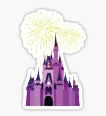 Castle Fireworks Sticker