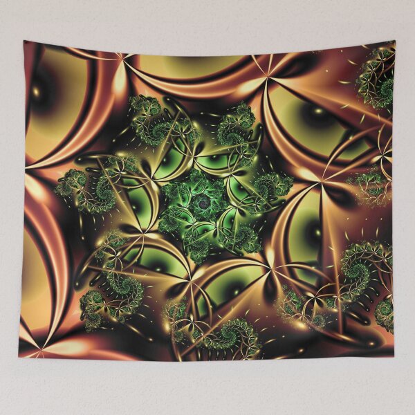 Item preview, Copper Coiling Fractal designed and sold by pinkal.