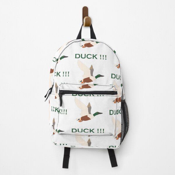Item preview, Flying duck with the word DUCK above. designed and sold by janesg.