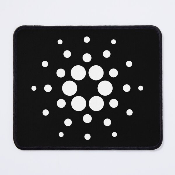 Item preview, Cardano ADA Crypto Altcoin - Clean White Logo Variant #1 designed and sold by CryptoMoods.
