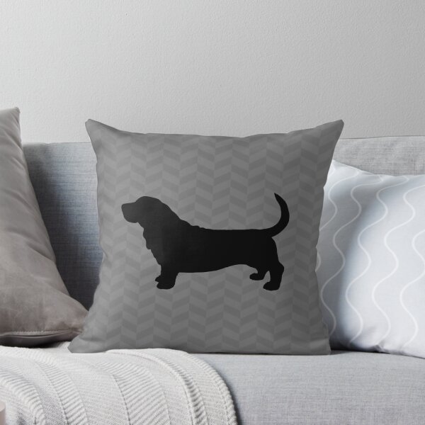 Item preview, Basset Hound Silhouette(s) designed and sold by Jenn Inashvili.