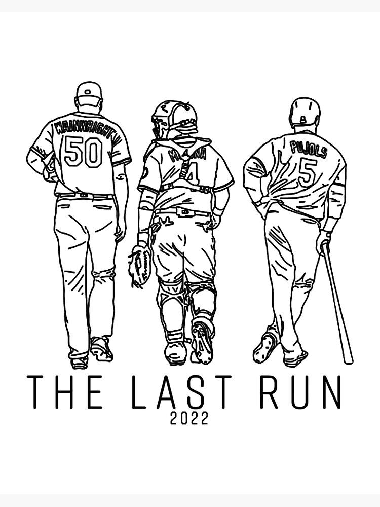 St. Louis Baseball One Last Run St. Louis Yadi Waino Pujols 2022 The Final  Ride T-Shirts