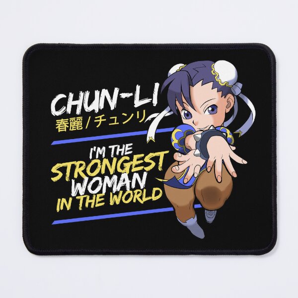 Item preview, Chun-Li - I'm The Strongest Woman in the World - Street Fighter Art T-TEES Clothing designed and sold by T-TEES Clothing.