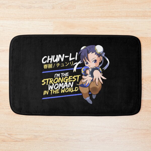 Item preview, Chun-Li - I'm The Strongest Woman in the World - Street Fighter Art T-TEES Clothing designed and sold by T-TEES Clothing.