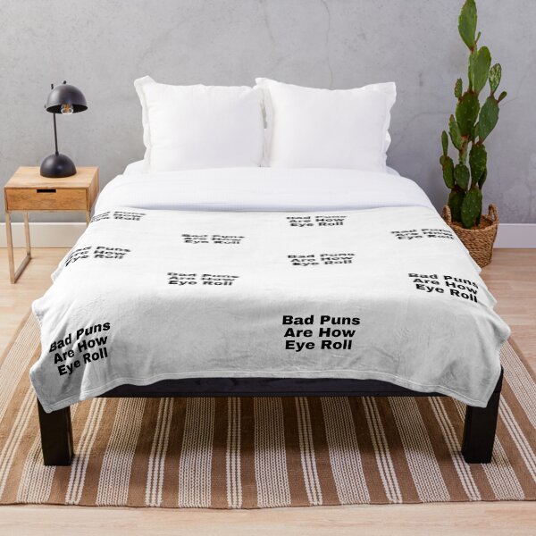 Aperçu de l'œuvre Bad Puns sont comment Eye Roll créée et vendue par StriderDesigns.
