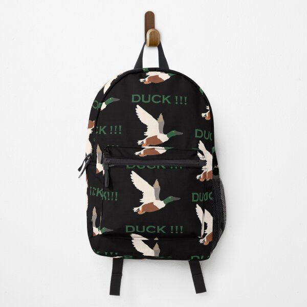 Item preview, Flying duck with the word DUCK above. designed and sold by janesg.