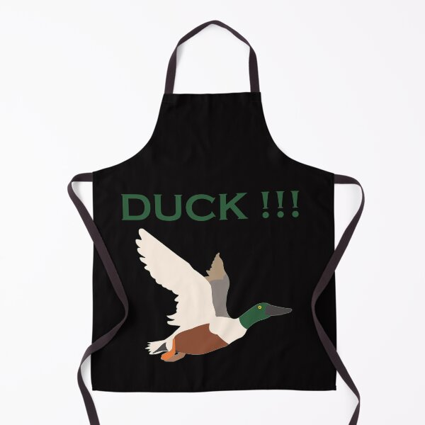 Item preview, Flying duck with the word DUCK above. designed and sold by janesg.