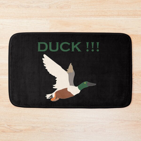 Item preview,  Flying duck with the word DUCK above. designed and sold by janesg.