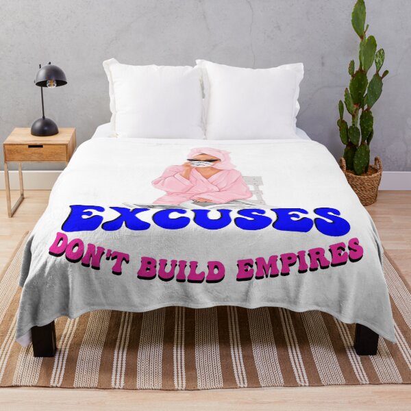 Item preview, Las excusas no construyen imperios chica jefe diciendo designed and sold by Emotionville.
