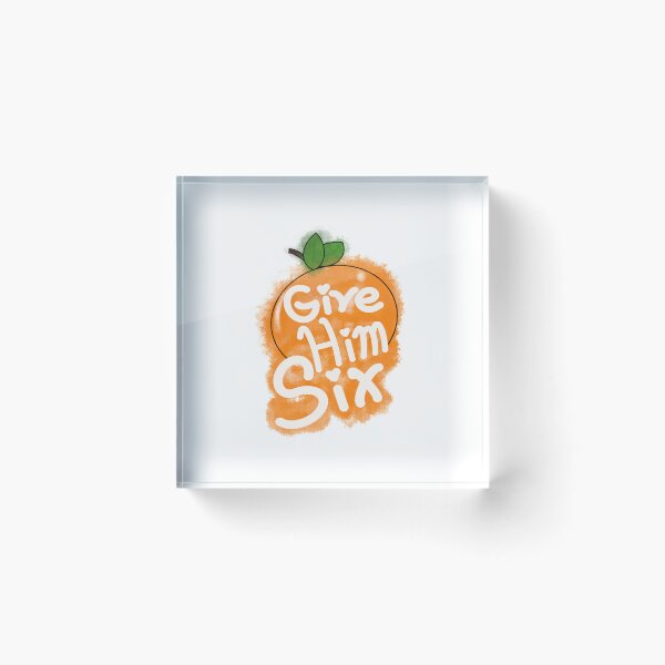 Item preview, Give Him Six Drawing designed and sold by Calvin Cuts.